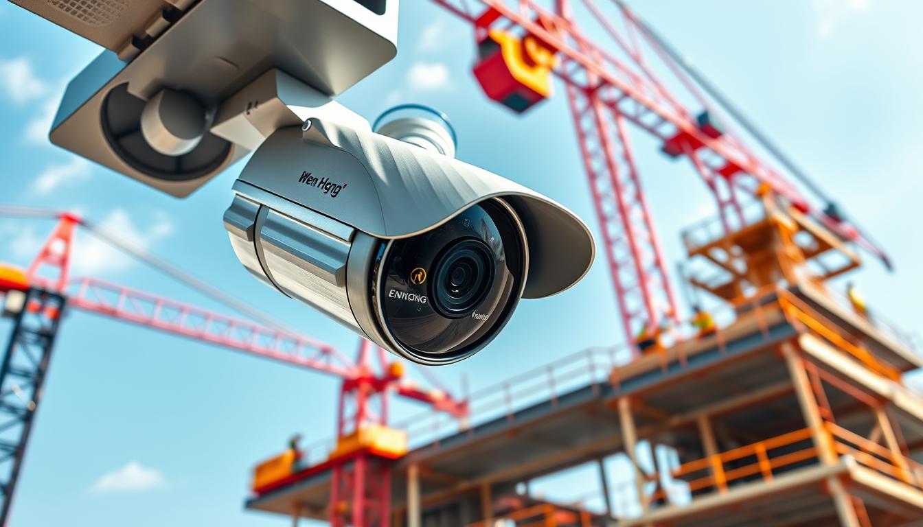 Construction site CCTV camera