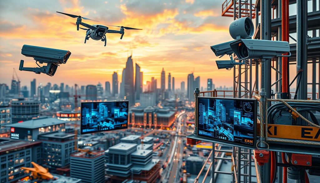 advanced technology in construction video surveillance