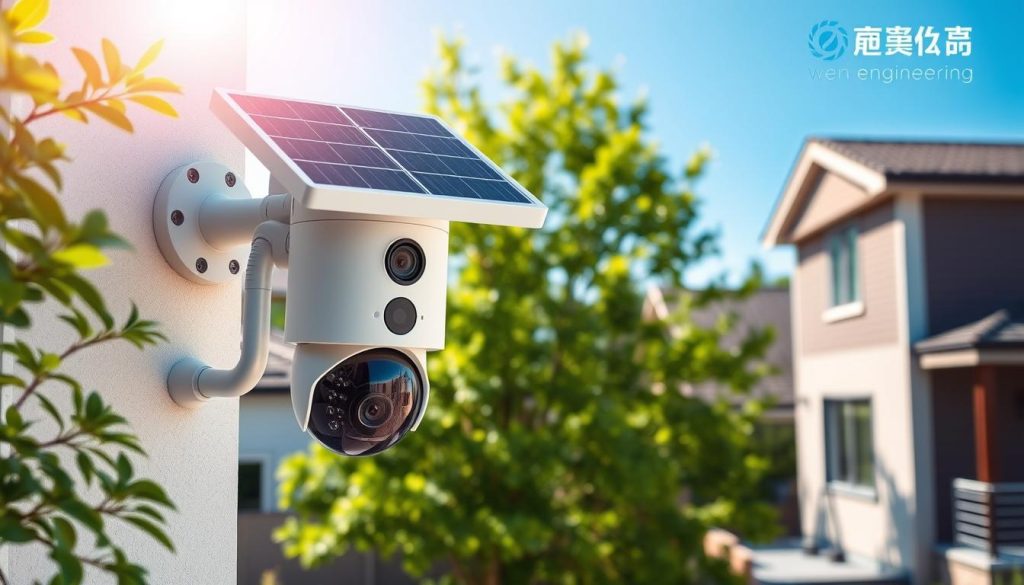 benefits of solar powered security cameras