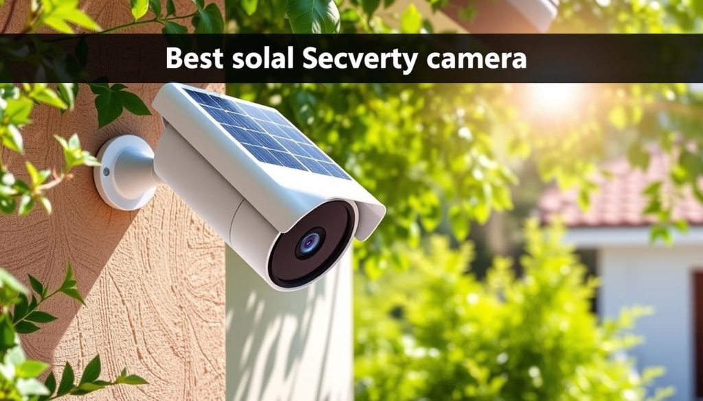 best solar security camera with motion detection