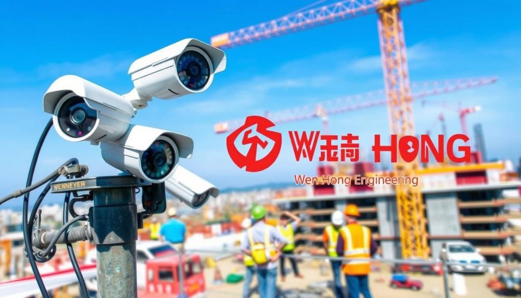 cctv installation for construction projects