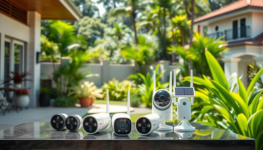 choosing wireless outdoor solar camera