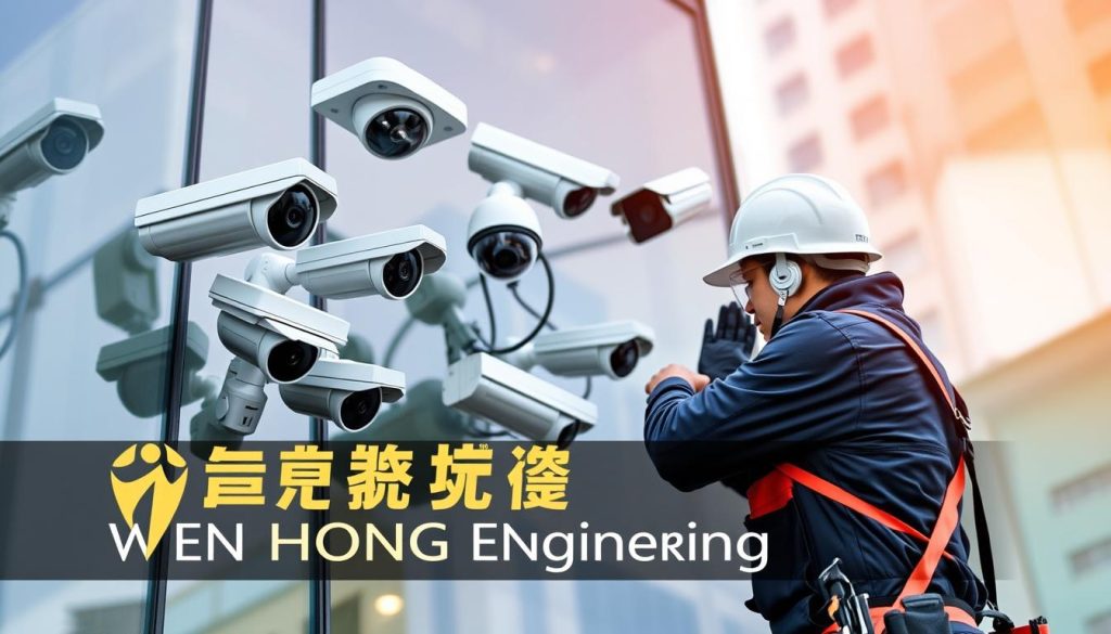 commercial security camera system installation