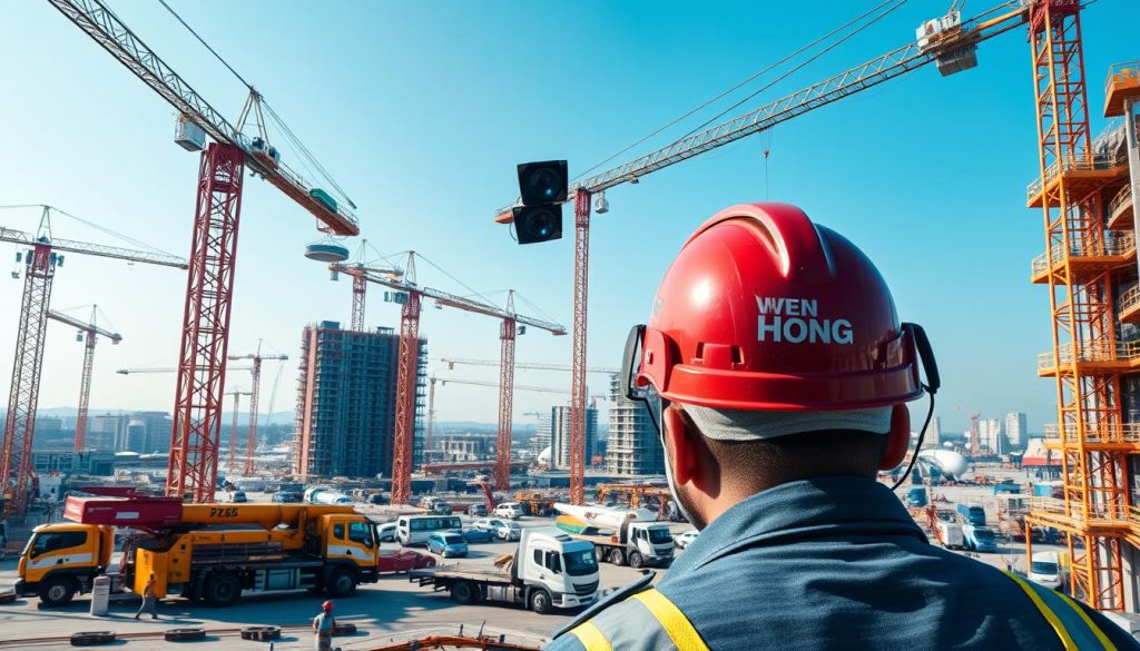 construction video monitoring systems