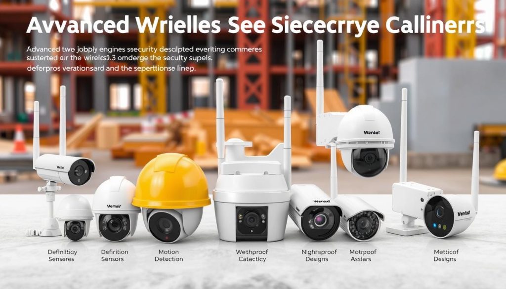 features of jobsite security cameras