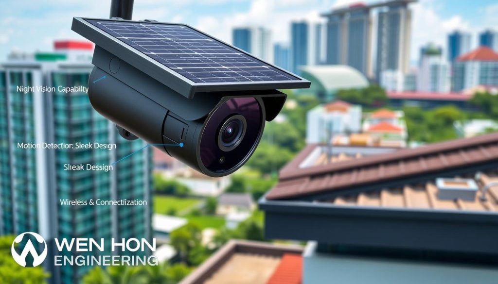 features of solar-powered security cameras features of solar-powered security cameras