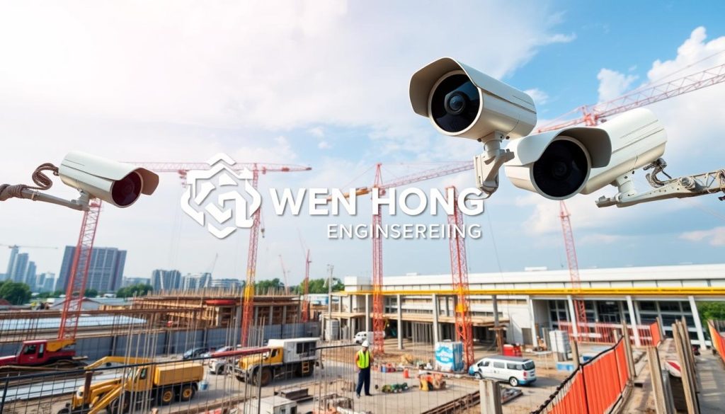 importance of construction site security cameras