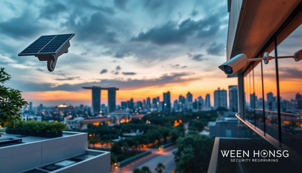 remote monitoring cameras enhance security