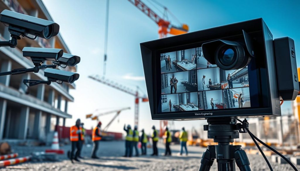 remote video monitoring for construction