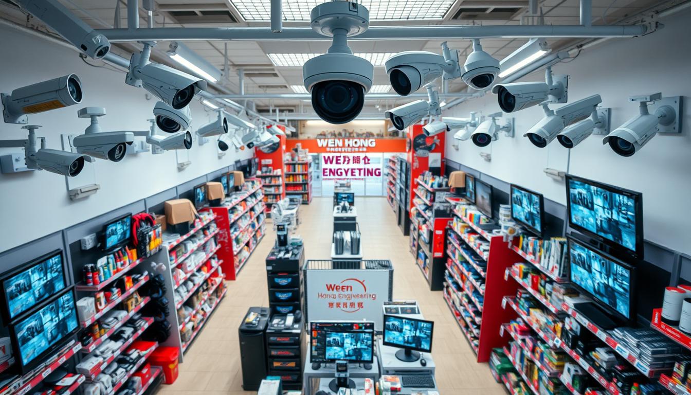 retail store security camera system