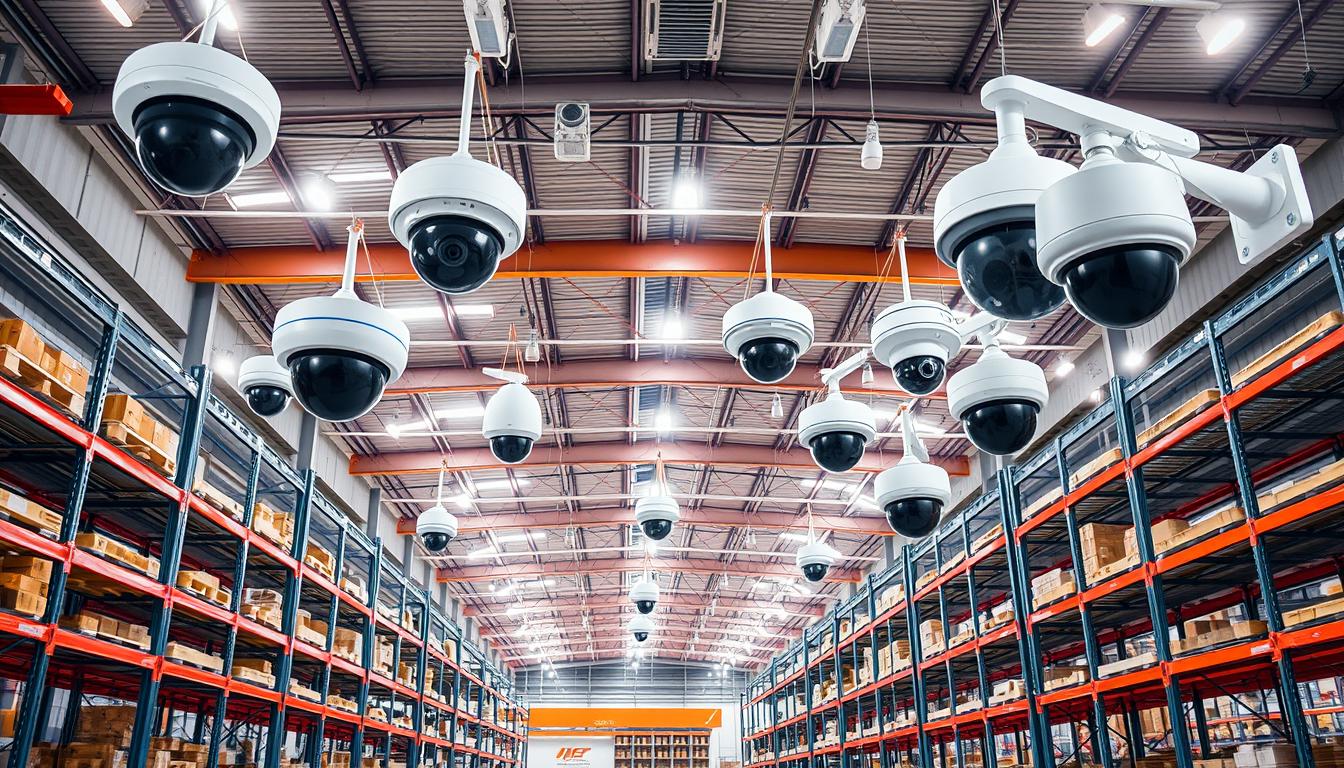 security cameras for warehouse