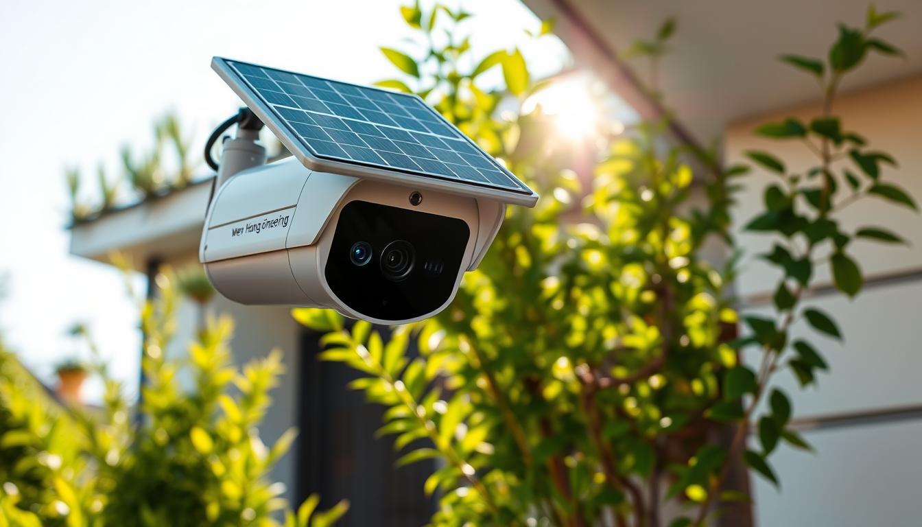 solar powered cellular security camera