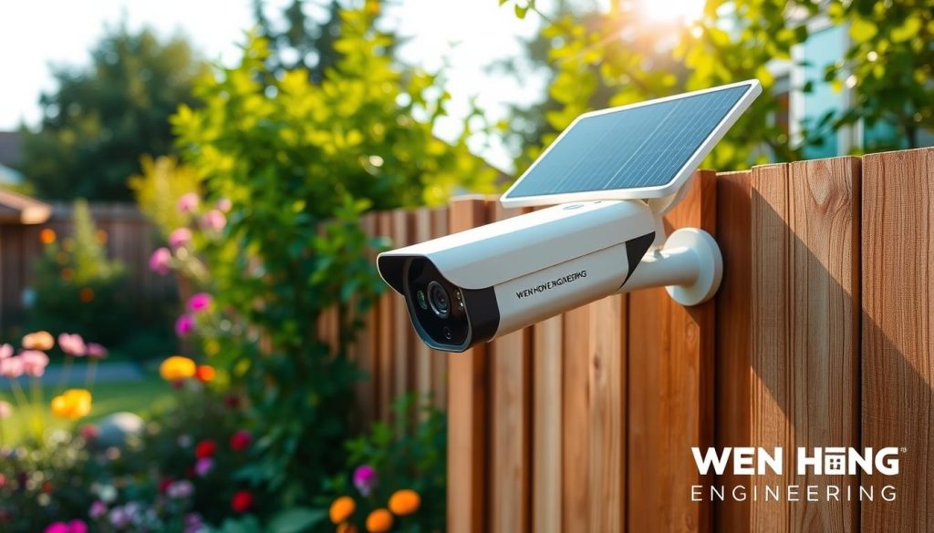 solar powered outdoor camera