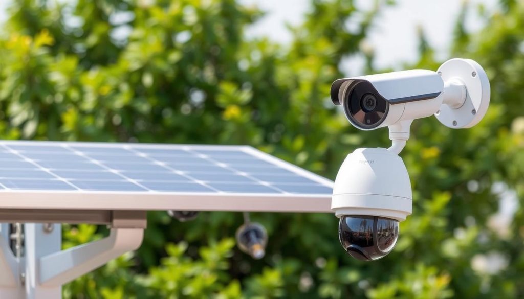 solar powered security system