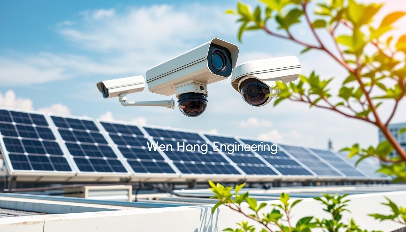solar powered surveillance cameras