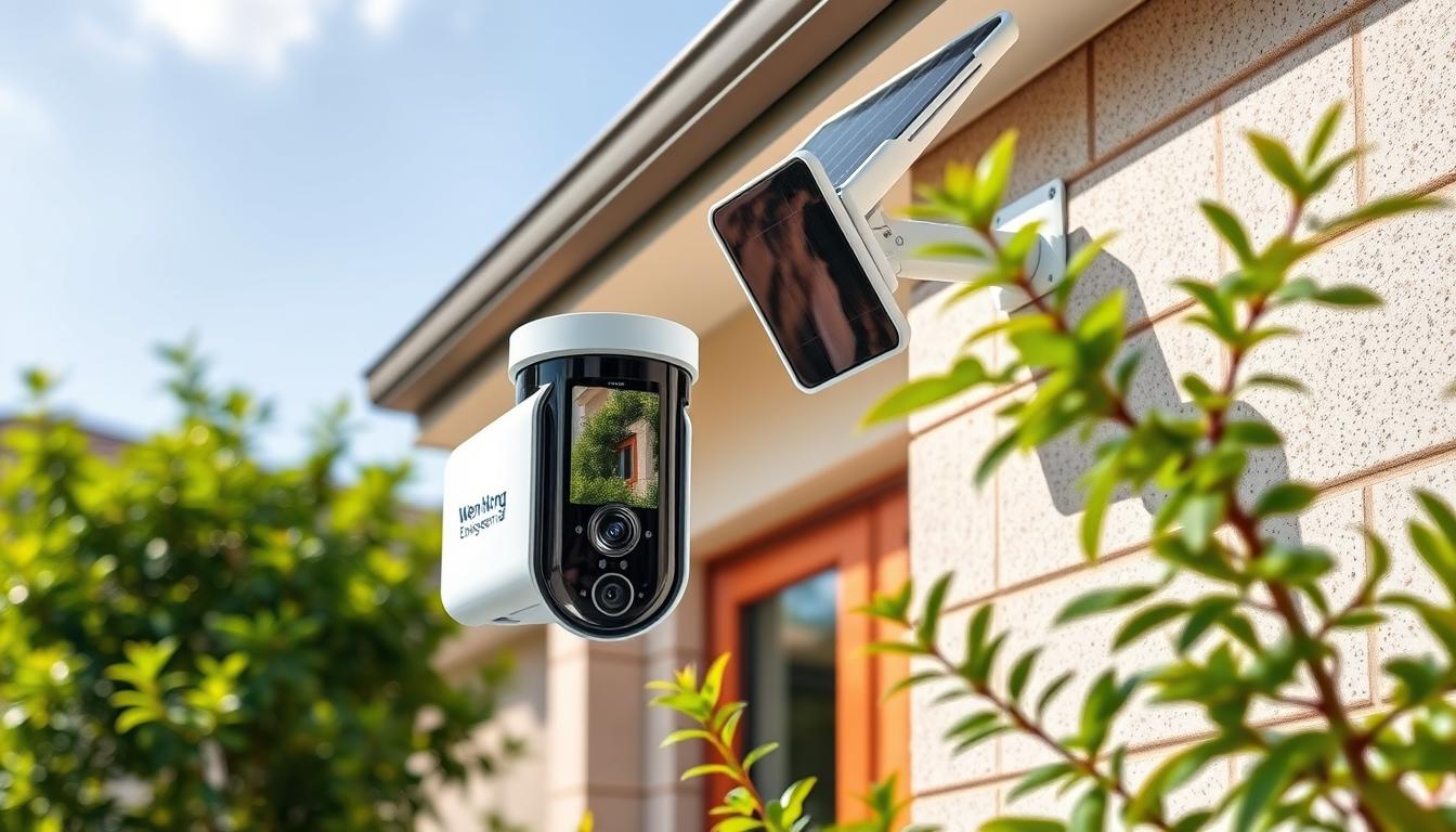 solar wifi security camera