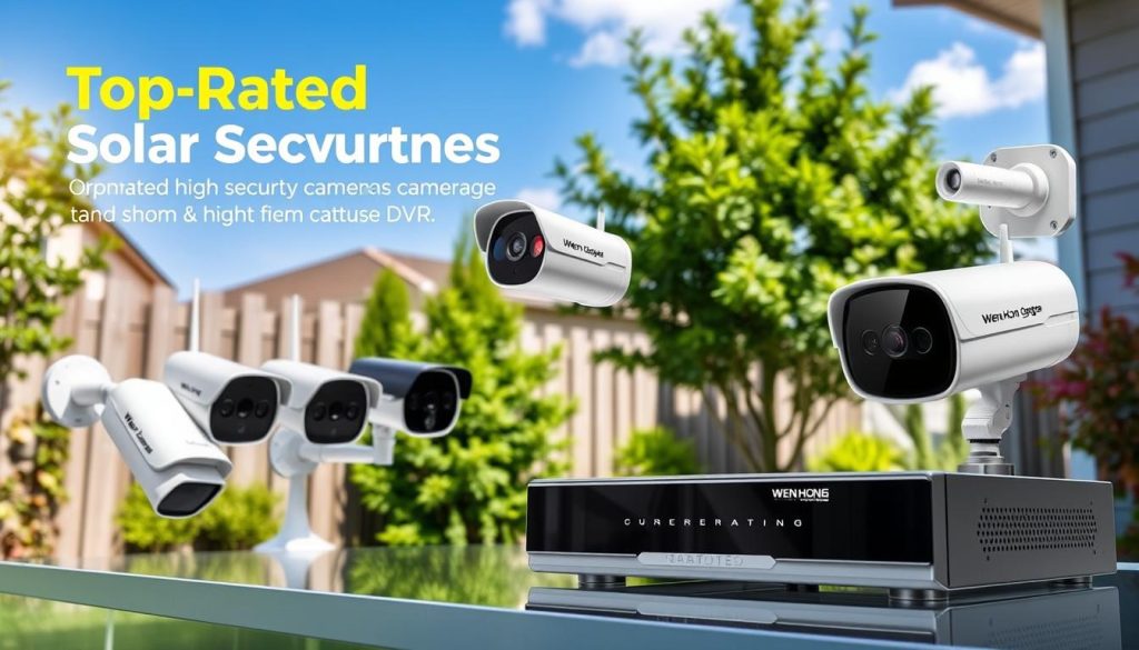 top rated solar security cameras