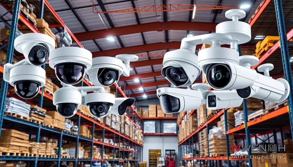 warehouse security camera types