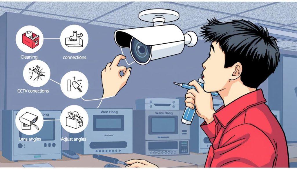 CCTV camera maintenance tips