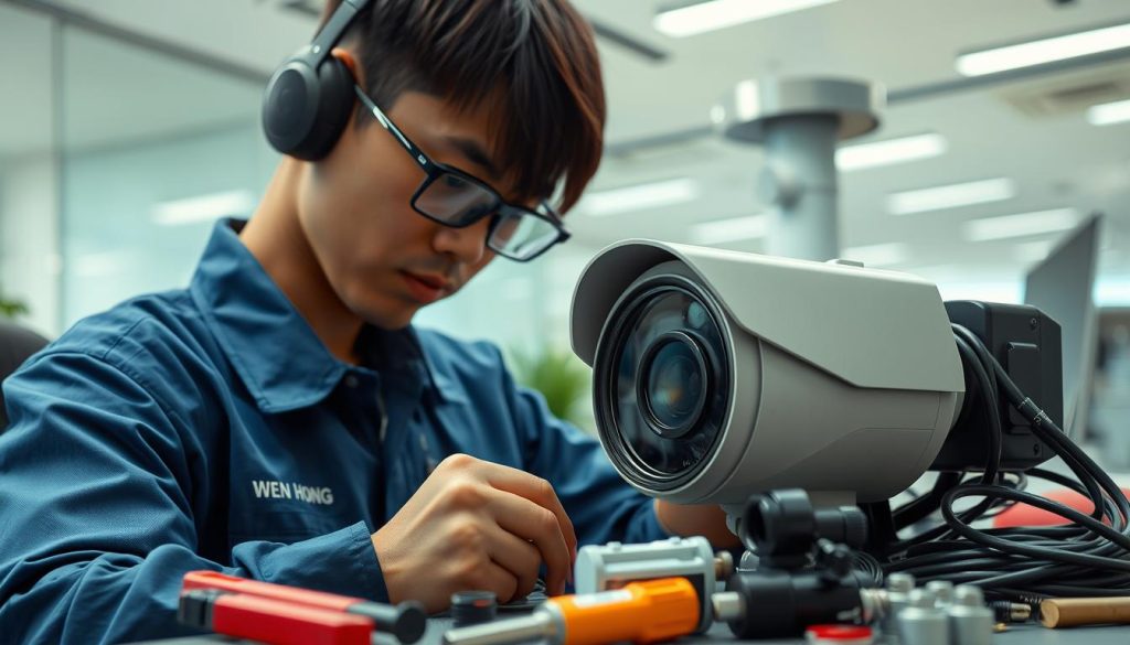 CCTV camera troubleshooting