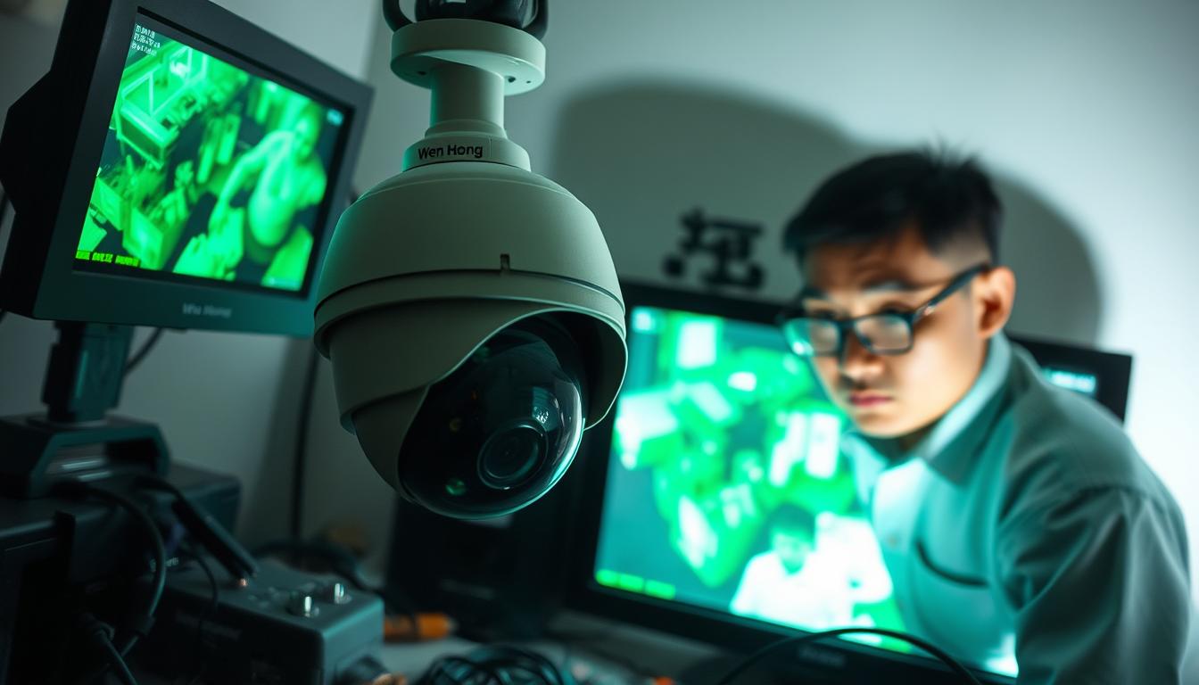 CCTV night vision issues