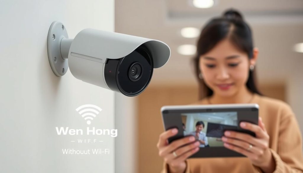 CCTV recording without Wi-Fi