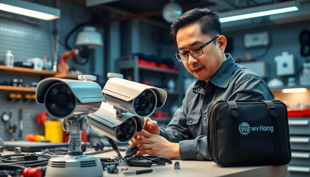 CCTV repair troubleshooting systems image