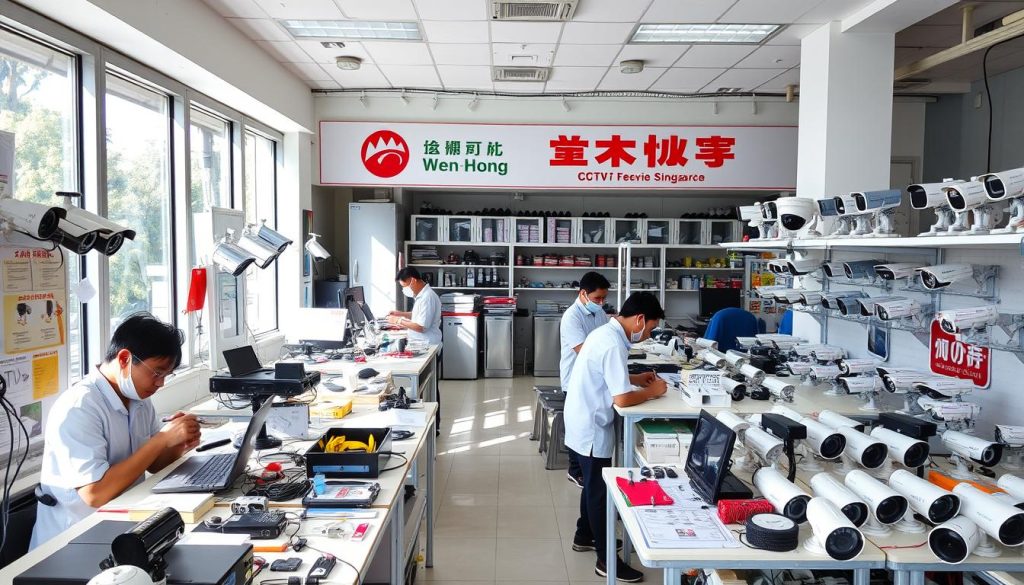 CCTV service centers in Singapore