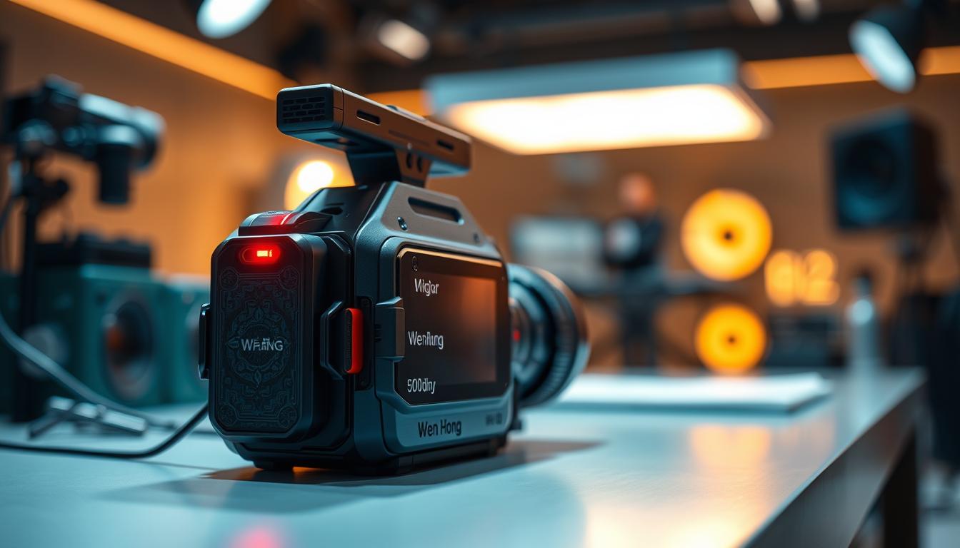 Does a blinking red light mean recording?