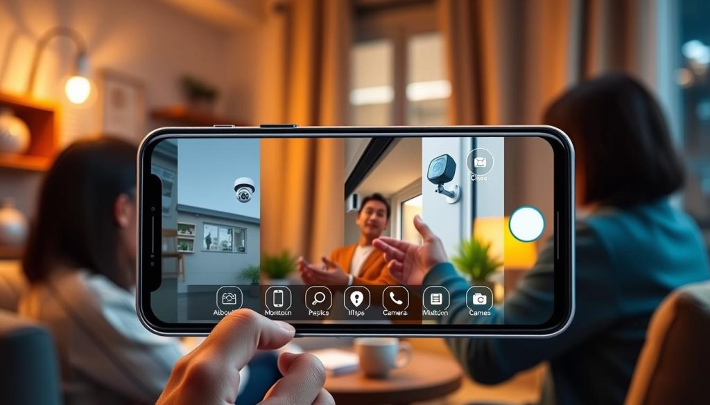 Mobile CCTV monitoring app Mobile CCTV monitoring app