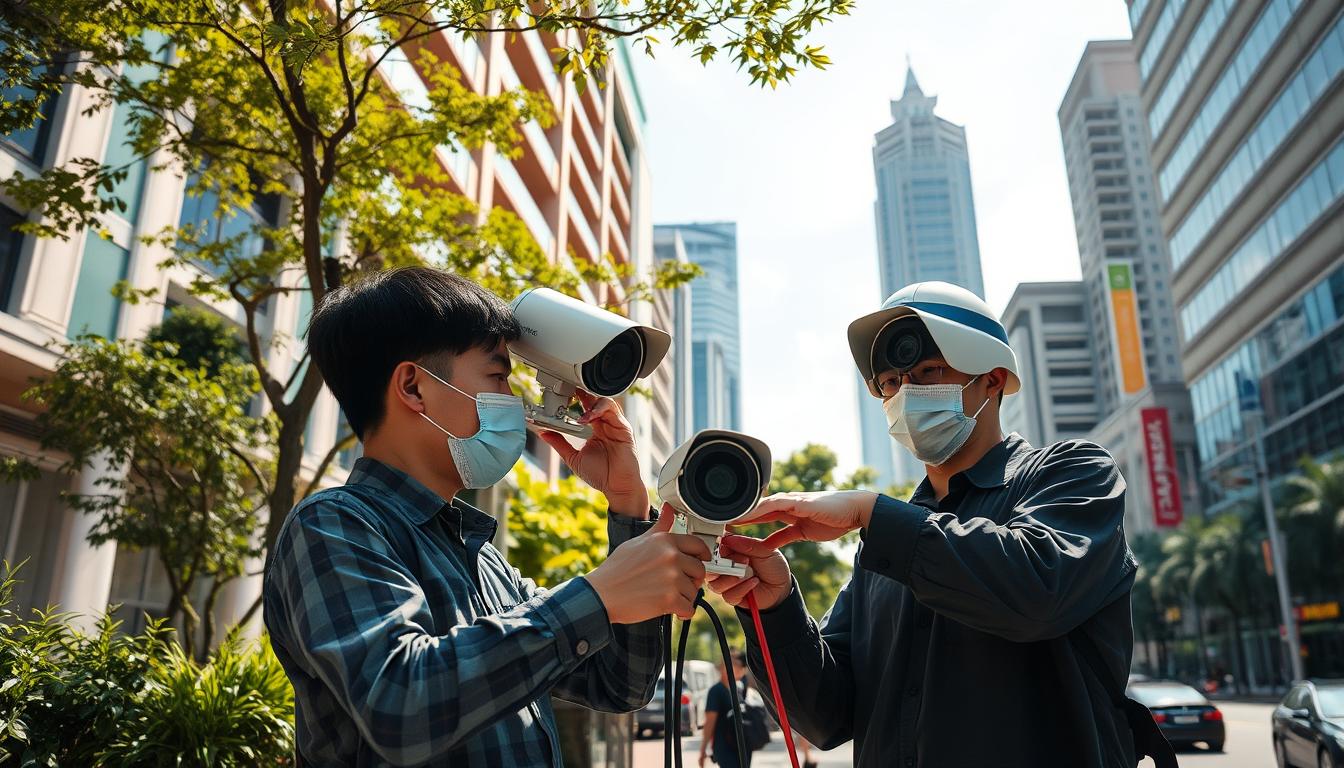 Optimal CCTV camera replacement in Singapore