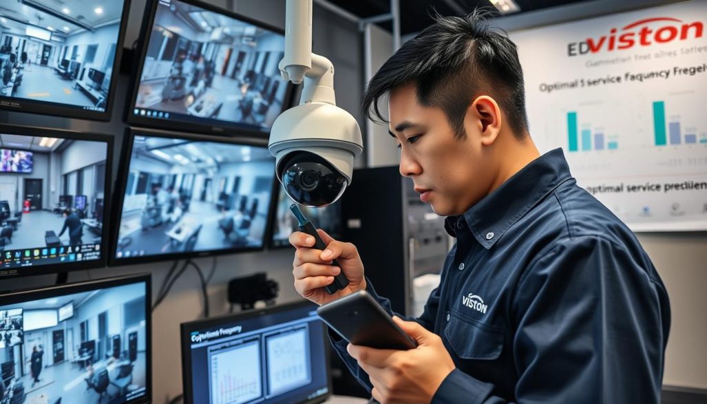 monitoring camera service timing