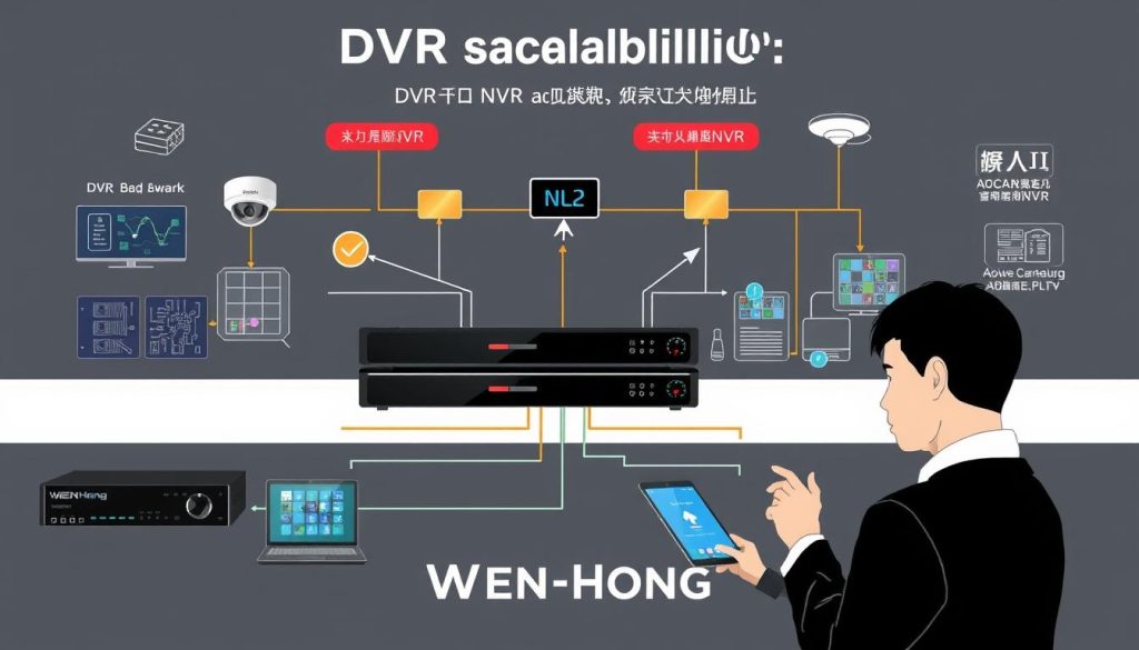 scalability in DVR and NVR systems