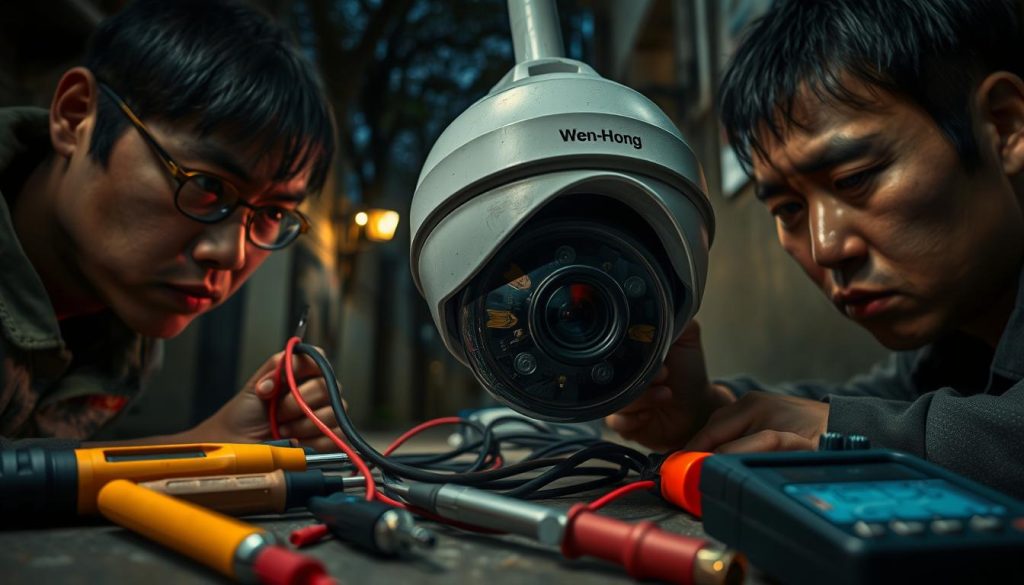 why CCTV camera suddenly stopped working