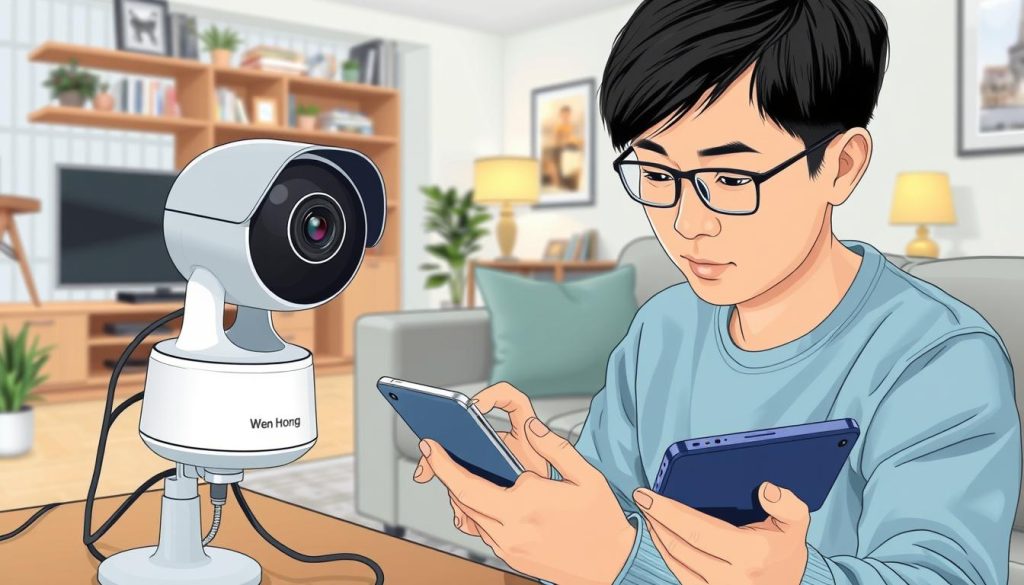 Security camera setup troubleshooting