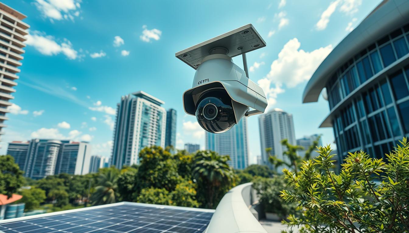 Solar CCTV camera WiFi solutions in Singapore
