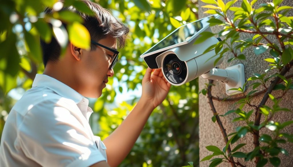 cleaning solar cameras