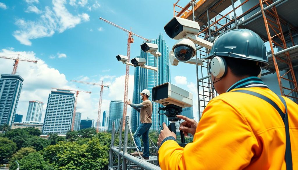 construction camera installations
