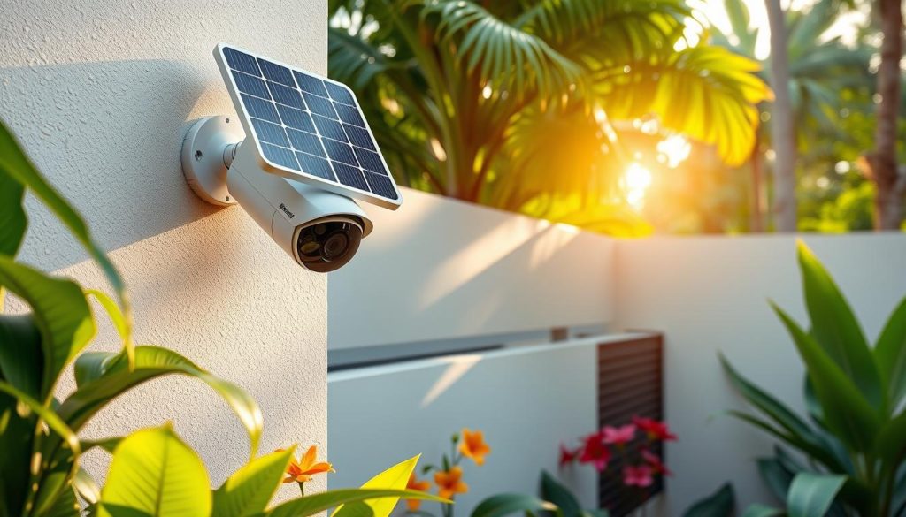 cost-effective solar security camera