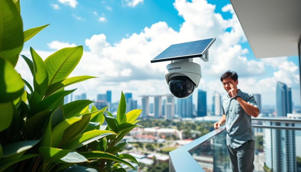 hikvision solar camera Singapore