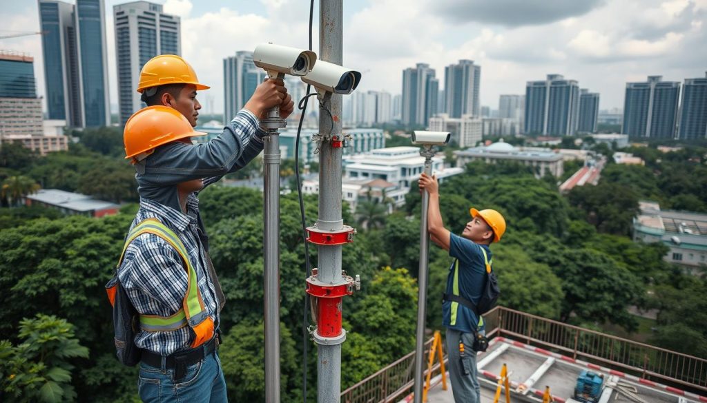 job site camera system installation best practices