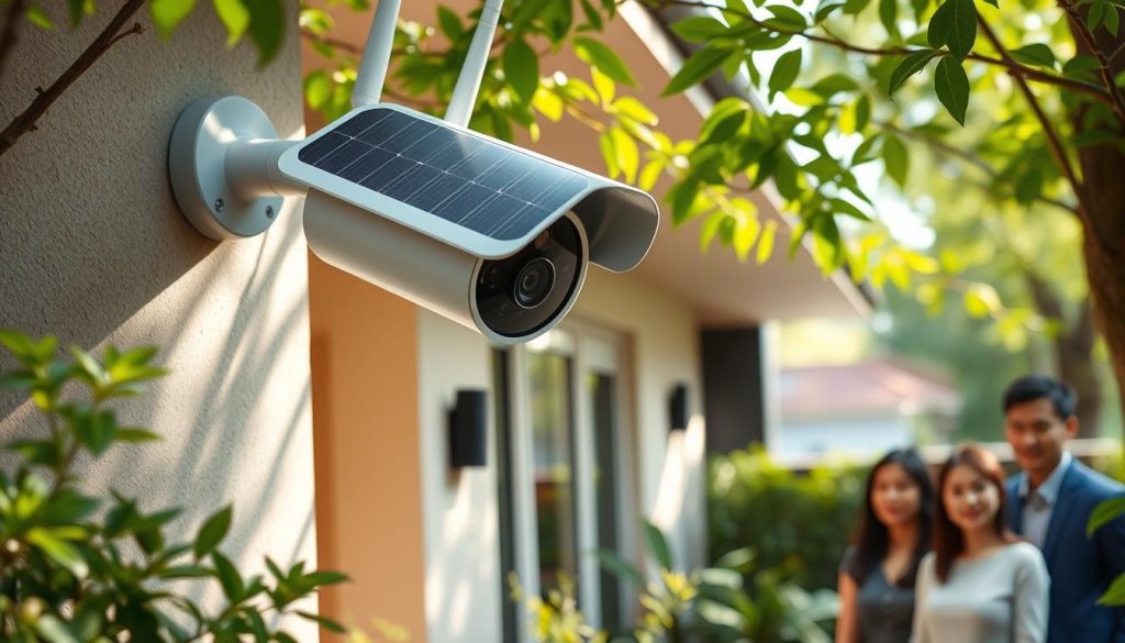 low power solar wifi bullet camera