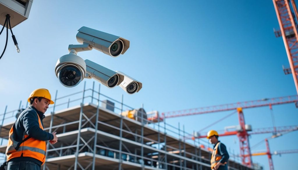 modern construction site video monitoring