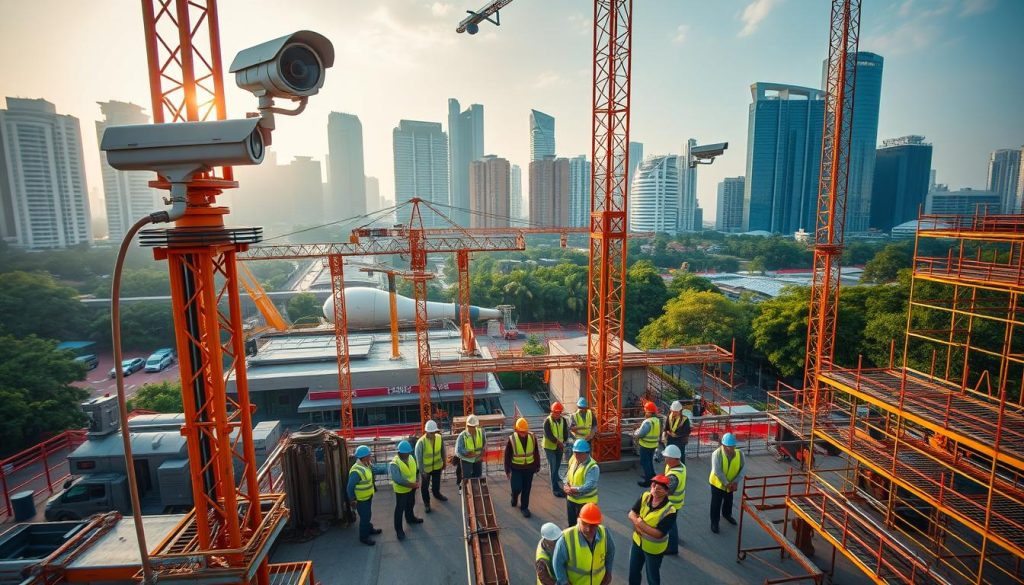 real-time monitoring for construction site safety
