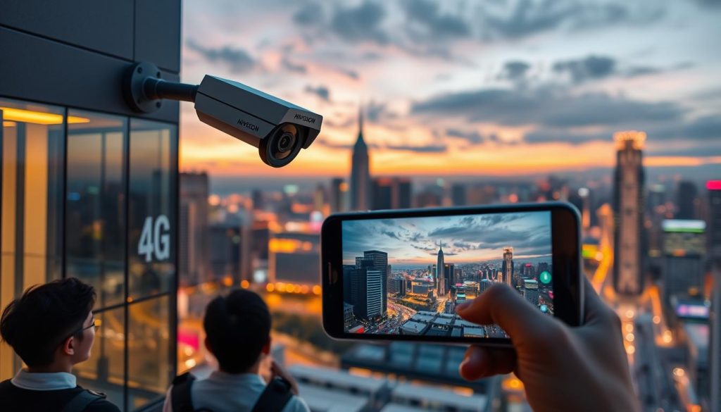 secure mobile monitoring with Hikvision wireless camera