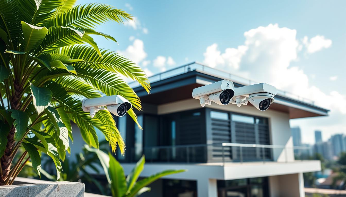 solar home security cameras