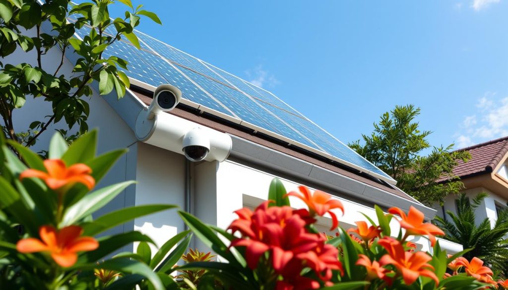 solar home security solutions