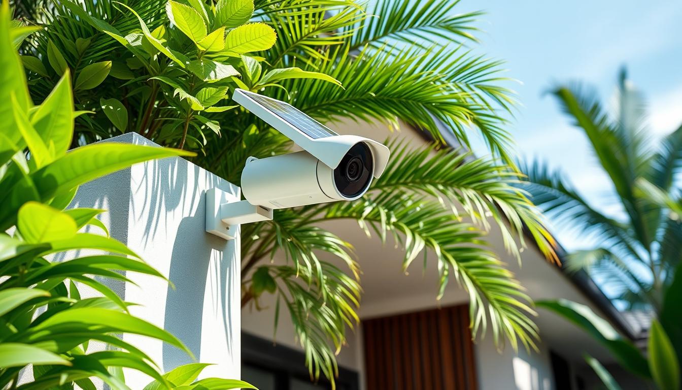 solar powered 4g security camera