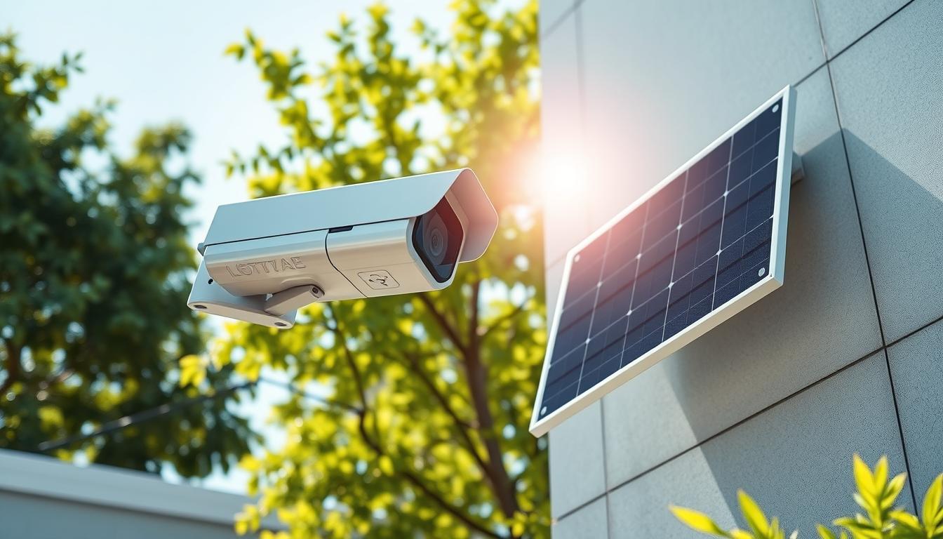 solar powered cellular security camera