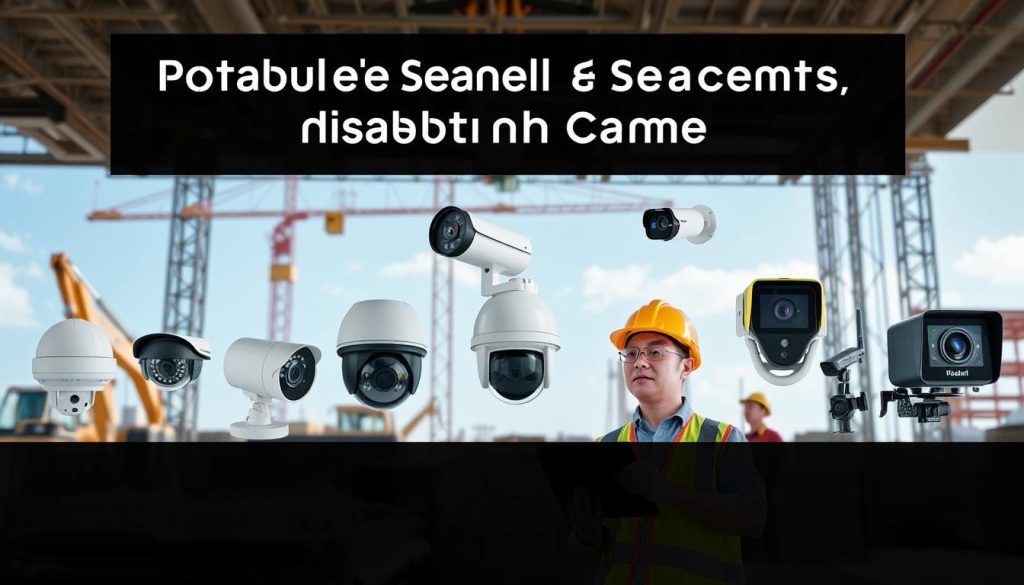 types of construction site cameras available